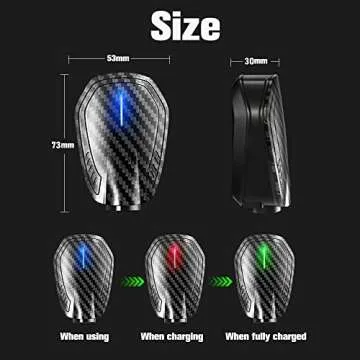 Rechargeable Wireless LED Car Door Projector Lights