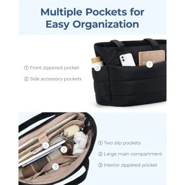 Stylish BAGSMART Lightweight Tote Bag for Women