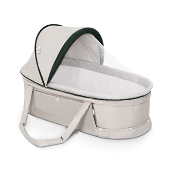 Holy Cat Travel Bassinet Portable Bassinet-Folding Baby Bassinet iin Bed Mini Travel Crib Infant Tra...