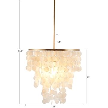 Stylish Urban Habitat Isla Modern Chandelier for Home