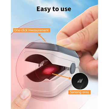 Portable Fingertip Pulse Oximeter Accurate SpO2 Monitoring