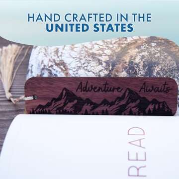 Livin Harmony Nature Mountain Bookmark for Readers