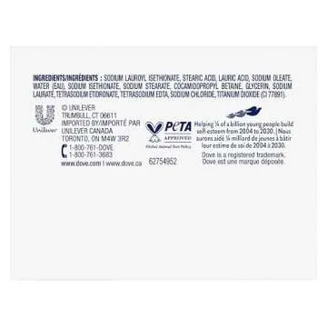 Dove Beauty Bar Soap Sensitive Skin Fragrance-Free, 2 Count 3.75 oz