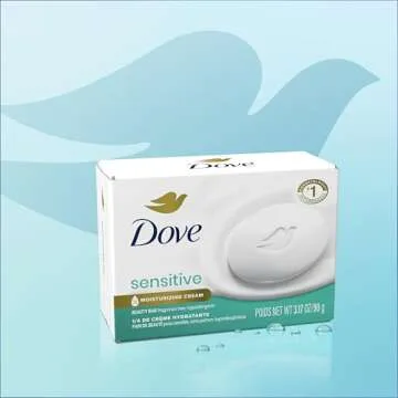 Dove Sensitive Beauty Bar Soap Fragrance Free 2 Count