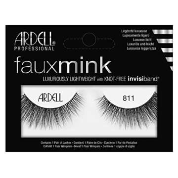 Ardell Faux Mink #811 Black Lashes (3 Pack)