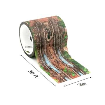 PlayTape Dirt Road Tape for Fun Indoor Adventures