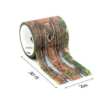 PlayTape Dirt Road Tape for Fun Indoor Adventures
