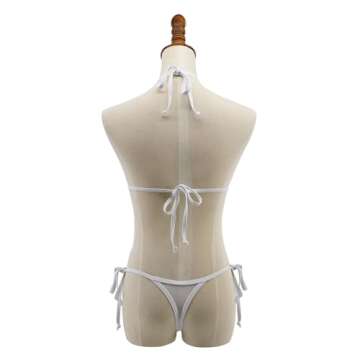 SHERRYLO Sheer Micro Bikini Swimsuit for Women