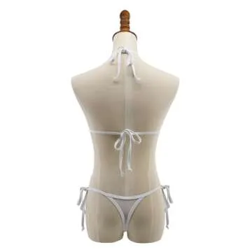 SHERRYLO Sheer Micro Bikini Swimsuit for Women
