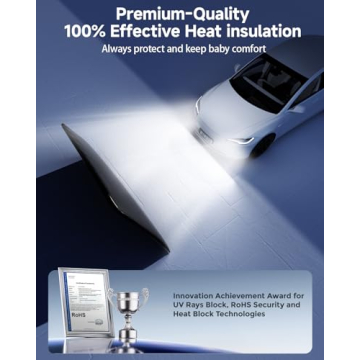 2025 DMJN Car Window Shades for Babies - UV Protection