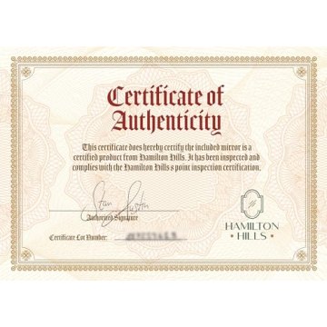 Elegant Hamilton Hills Scalloped Mirror for Your Home