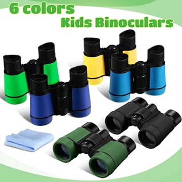 Kids Binoculars 6 Pack - Perfect Educational Outdoor Toys