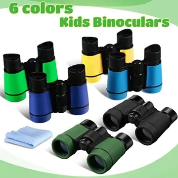 Kids Binoculars 6 Pack - Perfect Educational Outdoor Toys