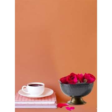 Serene Spaces Living Large Antique Style Hammered Copper Decorative Bowl: Rustic Accent for Flowers,...