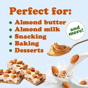 Food to Live Organic Almonds, 3 Pounds Non-GMO, Whole, Raw, No Shell, Unpasteurized, Unsalted, Vegan, Kosher, Bulk. Keto Snack. Good Source of Vitamin E, Protein. Great for Almond Milk, Nut Butter