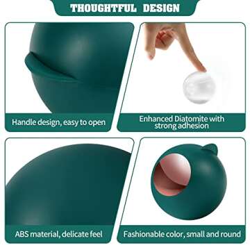 Reusable Gel Lint Roller for Pet Hair, Washable Lint Remover for Clothes Laundry, Portable Dog Cat Pet Hair Dust Fuzz Fur for Travel Household