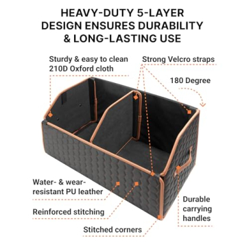 Owleys Car Bag Organizer for Stylish Trunk Storage