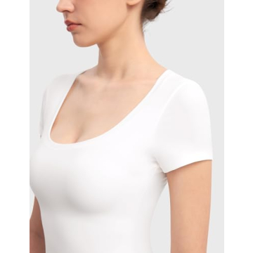 Shop PUMIEY Women's Scoop Neck Bodysuit For Style