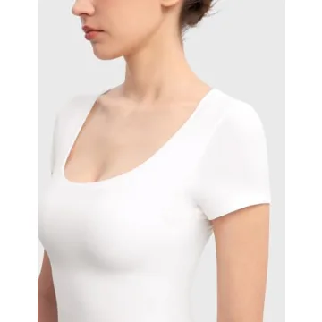 Shop PUMIEY Women's Scoop Neck Bodysuit For Style