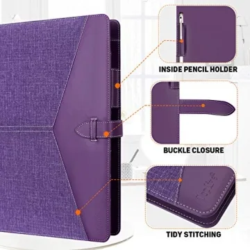 Toplive Stylish Padfolio Organizer for Business & Gifts