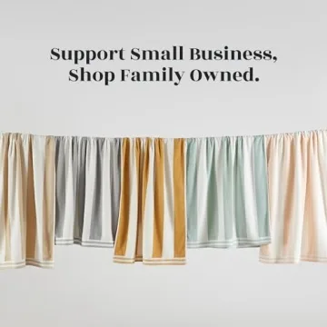 Great Bay 100% Cotton Velour Beach Towels - Quick Dry