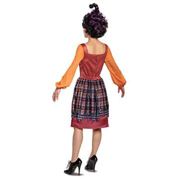 Disguise Women's Disney Hocus Pocus Mary Classic Adult Costume, Red & Orange, Medium (8-10)