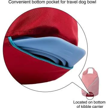 Kurgo Kibble Carrier - Portable Dog Food Storage