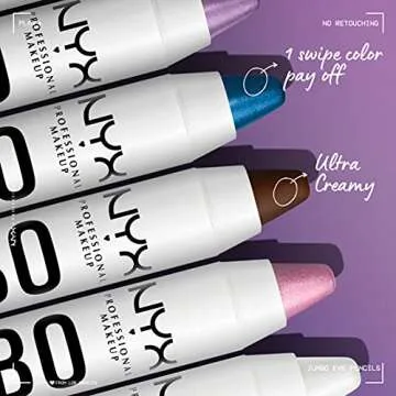NYX Jumbo Eye Pencil - Versatile Eyeshadow & Eyeliner
