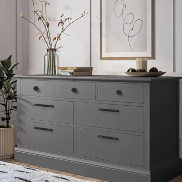 Gutuwellea 12 Pack Black Knurled Cabinet Handles