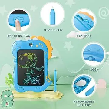 Kizmyee LCD Writing Tablet for Creative Young Artists