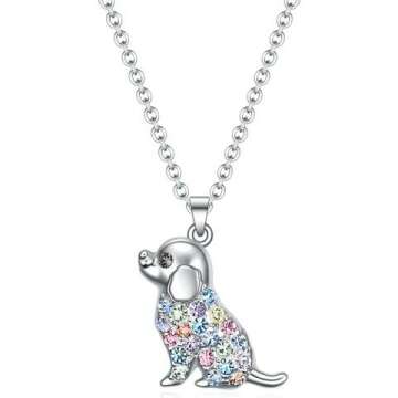 Stylish Dog Necklace for Girls & Women - Perfect Gift for Dog Lovers