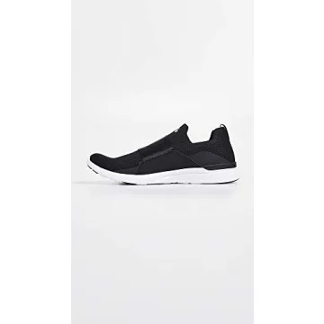 Athletic Propulsion Labs (APL) Men's Techloom Bliss Sneaker, Black/Black/White, 7