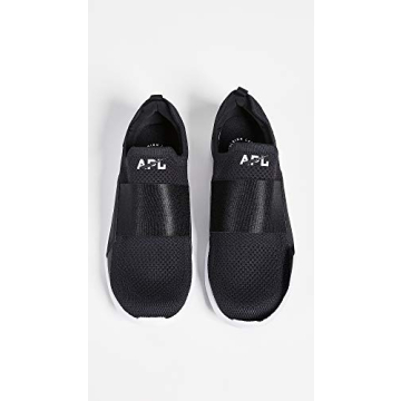 Athletic Propulsion Labs (APL) Men's Techloom Bliss Sneaker, Black/Black/White, 7