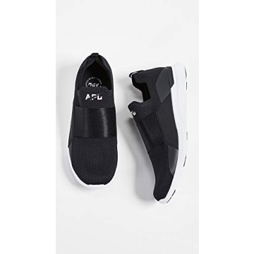 Athletic Propulsion Labs (APL) Men's Techloom Bliss Sneaker, Black/Black/White, 7
