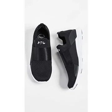 Athletic Propulsion Labs (APL) Men's Techloom Bliss Sneaker, Black/Black/White, 7