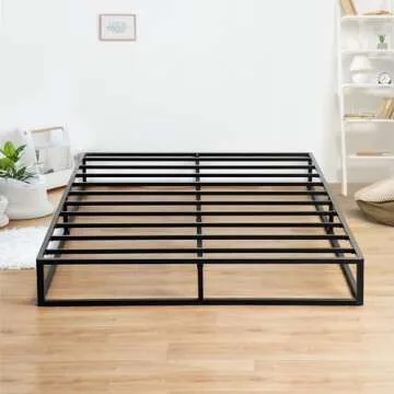 Modern Metal Bed Frame by Olee Sleep - Full Size