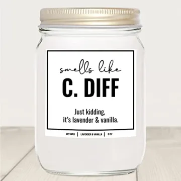 C. Diff Registered Nurse Candle - 8 Oz Gift Idea