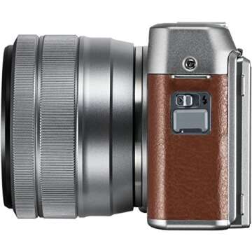 Fujifilm X-A5 Mirrorless Digital Camera w/XC15-45mmF3.5-5.6 OIS PZ Lens - Brown