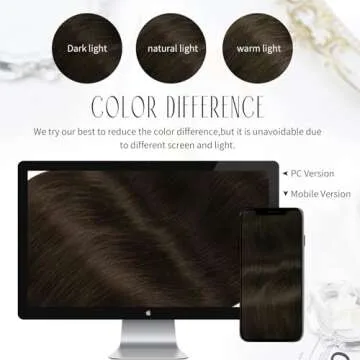 Moresoo Clip-In Brown Hair Extensions for Stunning Volume