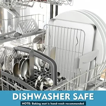 Premium Toaster Oven Set with Silicone Mat & Rack