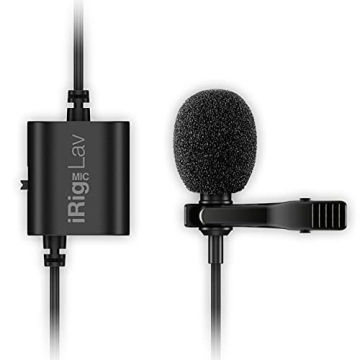 IK Multimedia iRig Mic Lav - Premium Lavalier Microphone