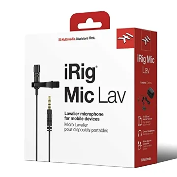 IK Multimedia iRig Mic Lav - Premium Lavalier Microphone