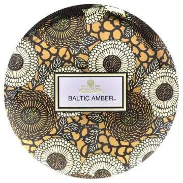 Voluspa Baltic Amber 3 Wick Candle - 12 oz Delight