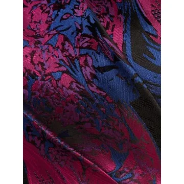 Adrianna Papell Elegant One Shoulder Jacquard Gown