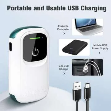 KEDSUM USB Rechargeable Aquarium Air Pump for All Tanks