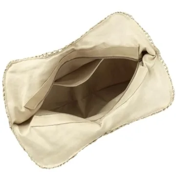 Womens Handmade Large Straw Tote Bag for Summer