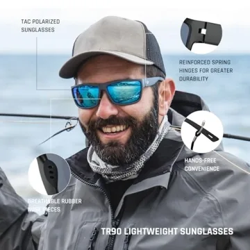 TOREGE Polarized Sunglasses for Sports and Outdoor Activities