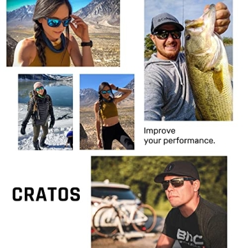 TOREGE Polarized Sunglasses for Sports and Outdoor Activities