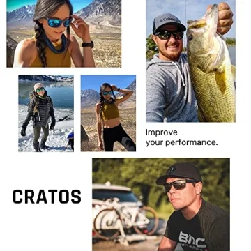 TOREGE Polarized Sunglasses for Sports and Outdoor Activities