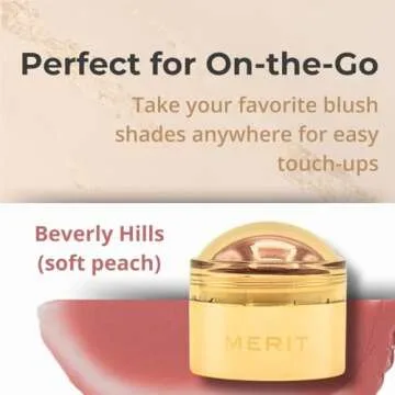 MERIT Mini Flush Balm Cream Blush Trio Set